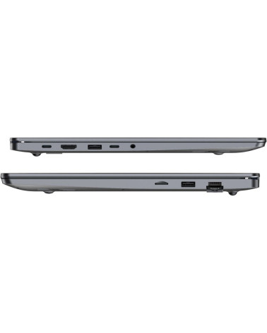 Ноутбук TECNO MegaBook K15SDA AMD Ryzen 5 7430U/16Gb (2*8 D4)/SSD1Tb/15.6"/IPS/FHD/1920x1080/60Hz/Win11/RJ-45/Grey/1.75kg