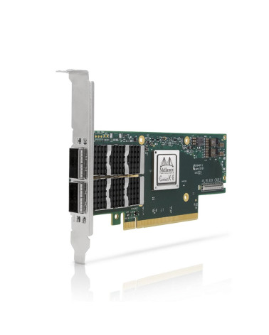 Сетевой адаптер Mellanox MCX653106A-ECAT-SP ConnectX®-6 VPI adapter card, 100Gb/s (HDR100, EDR IB and 100GbE), dual-port QSFP56,