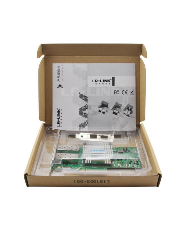 Сетевой адаптер Lr-Link LREC9812BF-2SFP+ PCIe v3.0 x8 2*SFP+ 10G NIC Card на базе X710-DA2 (301840) (304032)