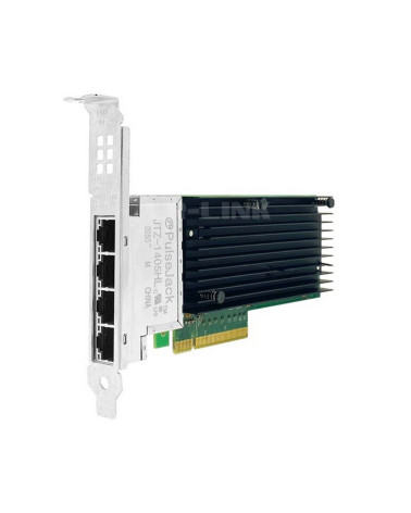 Сетевой адаптер Lr-Link LRES1013PT PCIe v3.0 x8 4*RJ45 10G NIC Card на базе Intel X710