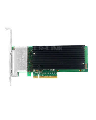 Сетевой адаптер Lr-Link LRES1013PT PCIe v3.0 x8 4*RJ45 10G NIC Card на базе Intel X710
