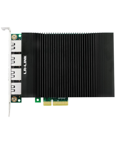 Сетевой адаптер Lr-Link LRES2005PT 4-Port Gigabit PCIe Ethernet Server Adapter Card SFF