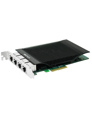 Сетевой адаптер Lr-Link LRES2005PT 4-Port Gigabit PCIe Ethernet Server Adapter Card SFF