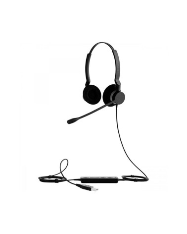 Гарнитура Jabra Гарнитура проводная Jabra BIZ 2300 Duo, USB, UC, 82 E-STD