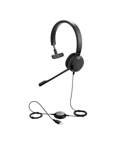 Гарнитура проводная Jabra Evolve 30 II, Mono MS, USB C/A adapter