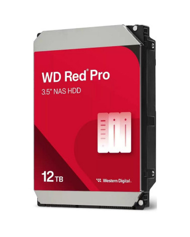 Жесткий диск Western Digital 12TB WD122KFBX Red Pro, SATA 6.0Gb/s, Cache 512MB, 7200 rpm 