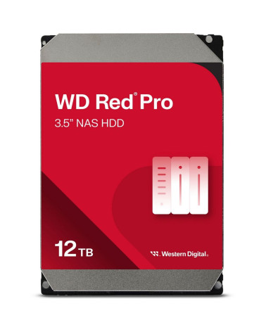 Жесткий диск Western Digital 12TB WD122KFBX Red Pro, SATA 6.0Gb/s, Cache 512MB, 7200 rpm 