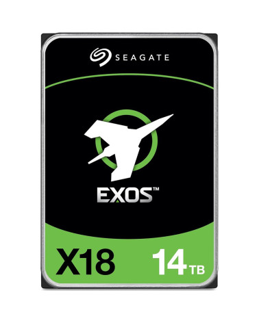 Жесткий диск серверный Seagate 3.5" 14TB Exos X18 ST14000NM000J SATA 6Gb/s, 7200rpm, 256MB 