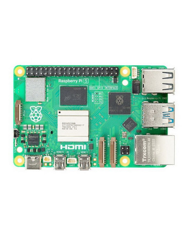 Одноплатный компьютер Raspberry Pi 5 4GB RAM Retail, (RA770) Broadcom BCM2712 Quad core Cortex-A76 64-bit CPU, VideoCore VII GPU
