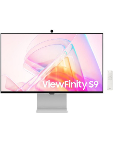 Монитор 27" SAMSUNG S27C902PAI ViewFinity S9 S90PC 5K Silver (IPS, 5120x1440, Mini DP+Thunderbolt 4, USB Hub, 5 ms, 178°/178°, 6