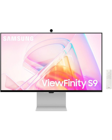 Монитор 27" SAMSUNG S27C902PAI ViewFinity S9 S90PC 5K Silver (IPS, 5120x1440, Mini DP+Thunderbolt 4, USB Hub, 5 ms, 178°/178°, 6