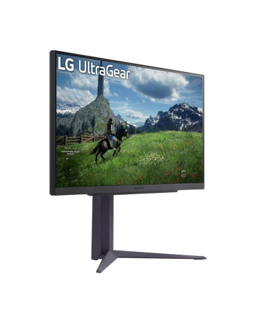 Монитор 27" LG 27GS85Q-B Black (IPS, 2560x1440, HDMI+HDMI+DP, USB Hub, 1 ms, 178°/178°, 400 cd/m, 1000:1, 200Hz, Pivot) 
