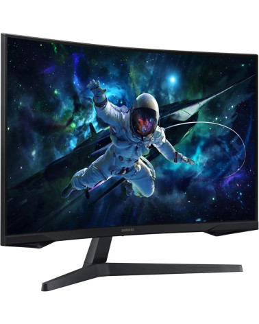 Монитор 27" SAMSUNG S27CG550EI Odyssey G5 G55C QHD Curved VA, 2560x1440, 165Hz, 1ms, 300сd/m, 2500:1, HDR10 | HDMI(2.0), DP(1.2)
