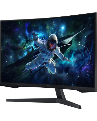 Монитор 27" SAMSUNG S27CG550EI Odyssey G5 G55C QHD Curved VA, 2560x1440, 165Hz, 1ms, 300сd/m, 2500:1, HDR10 | HDMI(2.0), DP(1.2)