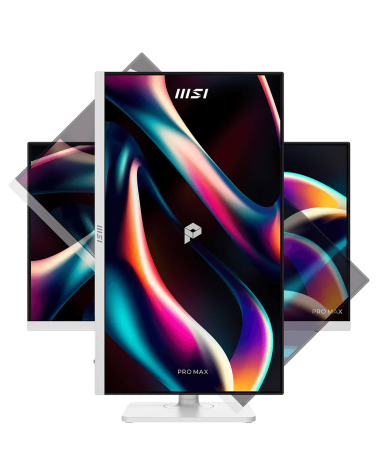 Монитор 23.8" MSI PRO MAX 241PHW E14  IPS, 1920x1080, 144Hz, 4ms, 300сd/m, 1500:1, HDR | HDMI(2.0b), DP(1.2a), Type-C(PD-65W), 2