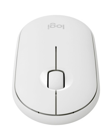 Беспроводная компактная мышь Logitech Pebble M350, off-white 