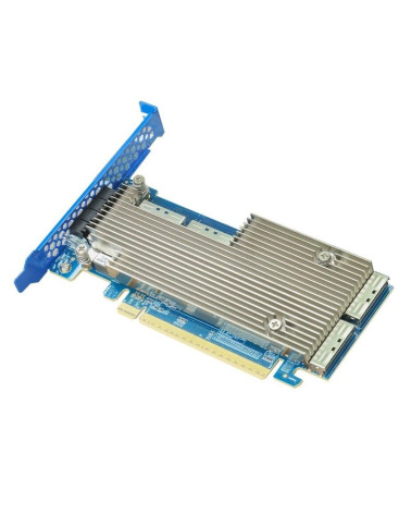 HBA-адаптер HighPoint Rocket 1628A,  PCIe 5.0 x16, Ports: 4x MCIO x8, LP 