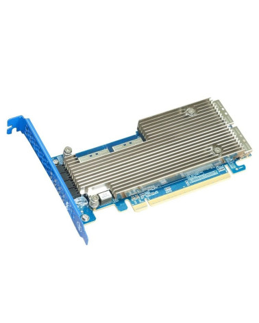 RAID-контроллер HighPoint Rocket 7628A,  PCIe 5.0 x16, Ports: 4x MCIO x8, LP, RAID 0,1,10 