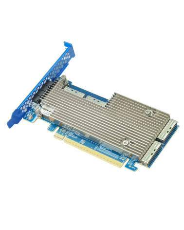 RAID-контроллер HighPoint Rocket 7628A,  PCIe 5.0 x16, Ports: 4x MCIO x8, LP, RAID 0,1,10 