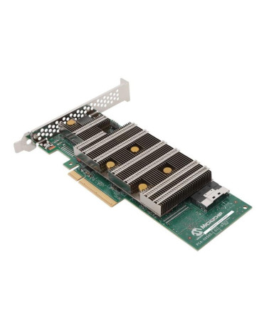 RAID-контроллер MICROCHIP Adaptec SmartRAID 3254-8i/e (3254C8IXS) PCIe 4.0 x8, LP, 24G SAS/SATA/NVMe, RAID 0,1,5,6,10,50,60, 8po