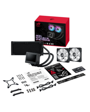 Жидкостная система охлаждения ASUS ROG RYUJIN III 240 ARG/AIO COOLER,ASETEK,EMMA,ARGB 90RC00K1-M0UAY0 
