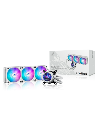 Жидкостная система охлаждения ASUS ROG STRIX LC III 360 ARGB LCD WHT 