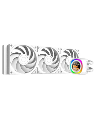 Вентилятор Cooler ID-Cooling FX360 LCD PE WHITE LCD SCREEN 350W/ all Intel/AMD/ no LED fan