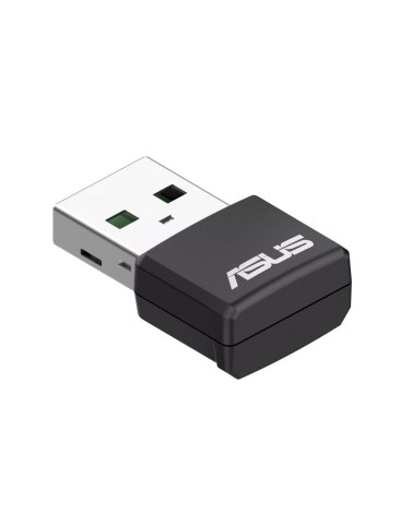 Адаптер беспроводной связи (Wi-Fi) ASUS USB-AX55 NANO WiFi 6 1201Mbps+574Mbps 5GHz/2.4GHz 