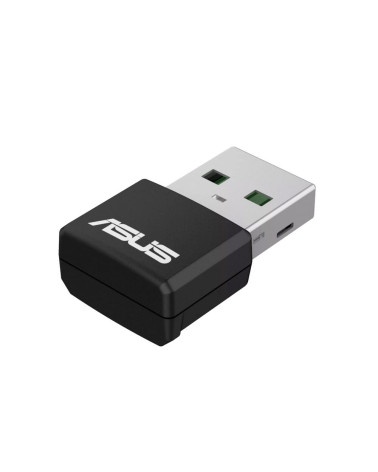 Адаптер беспроводной связи (Wi-Fi) ASUS USB-AX55 NANO WiFi 6 1201Mbps+574Mbps 5GHz/2.4GHz 