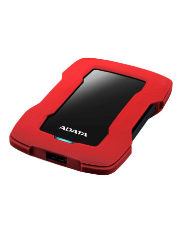 Жесткий диск внешний ADATA HD330 AHD330-1TU31-CRD 1TB 2.5" USB 3.1, LED Indicator, Shock Sensor Protection, Win/Mac/Linux, Red, 
