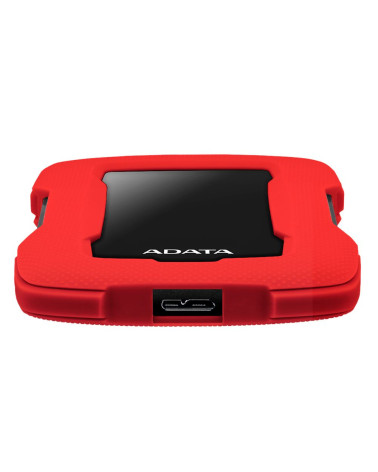 Жесткий диск внешний ADATA HD330 AHD330-1TU31-CRD 1TB 2.5" USB 3.1, LED Indicator, Shock Sensor Protection, Win/Mac/Linux, Red, 