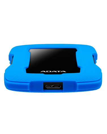 Жесткий диск внешний ADATA HD330 AHD330-2TU31-CBL 2TB 2.5" USB 3.1, LED Indicator, Shock Sensor Protection Win/Mac/Linux, Blue, 