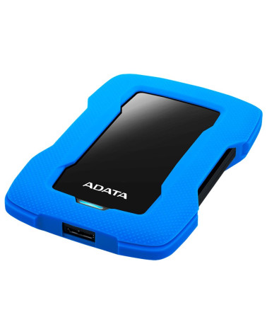Жесткий диск внешний ADATA HD330 AHD330-2TU31-CBL 2TB 2.5" USB 3.1, LED Indicator, Shock Sensor Protection Win/Mac/Linux, Blue, 
