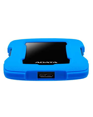 Жесткий диск внешний ADATA HD330 AHD330-2TU31-CBL 2TB 2.5" USB 3.1, LED Indicator, Shock Sensor Protection Win/Mac/Linux, Blue, 