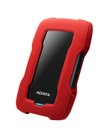 Жесткий диск внешний ADATA HD330 AHD330-2TU31-CRD 2TB 2.5" USB 3.1, LED Indicator, Shock Sensor Protection, Win/Mac/Linux, Red, 