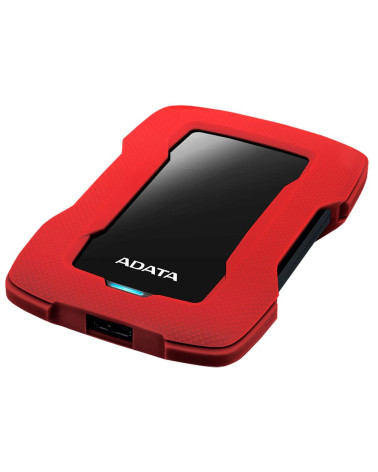 Жесткий диск внешний ADATA HD330 AHD330-2TU31-CRD 2TB 2.5" USB 3.1, LED Indicator, Shock Sensor Protection, Win/Mac/Linux, Red, 
