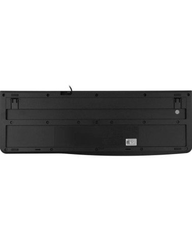 Клавиатура Logitech K120 черная, офисная, 104 клавиши, защита от воды |920-002583| USB 1.5м, RTL 