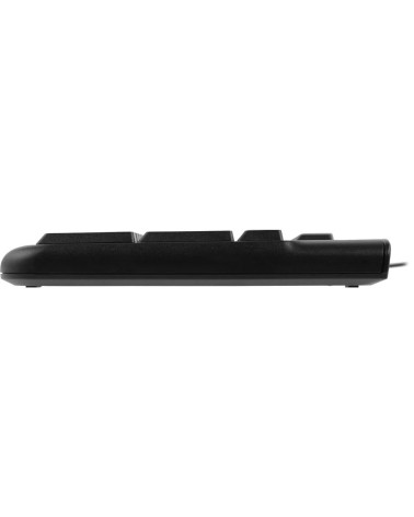 Клавиатура Logitech K120 черная, офисная, 104 клавиши, защита от воды |920-002583| USB 1.5м, RTL 