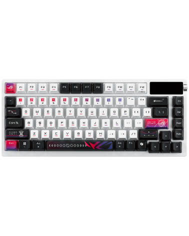 Клавиатура ASUS M704 ROG AZOTH X ROG NX Snow PBT 75% USB 2.4GHz BT 
