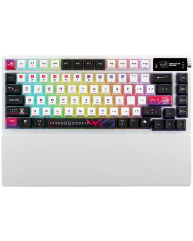 Клавиатура ASUS M704 ROG AZOTH X ROG NX Snow PBT 75% USB 2.4GHz BT 
