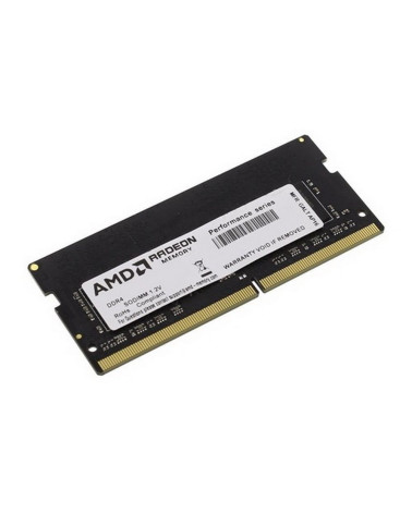 Модуль памяти AMD Radeon R9 Gamers Series Black Gaming Memory R944G3206S1S-U 4GB DDR4 3200 SO DIMM Non-ECC, CL16, 1.2V, RTL (182