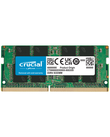 Модуль памяти Crucial 8GB Basic SODIMM DDR4-3200 (PC4-25600) CL19 1.2V