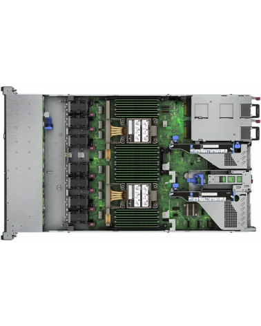 Платформа системного блока с ЦПУ HPE ProLiant DL360 Gen11 8SFF/ Intel Xeon-Silver 4510x2/32GBx2 / MR408i-o Gen11 x8 Lanes 4GB Ca