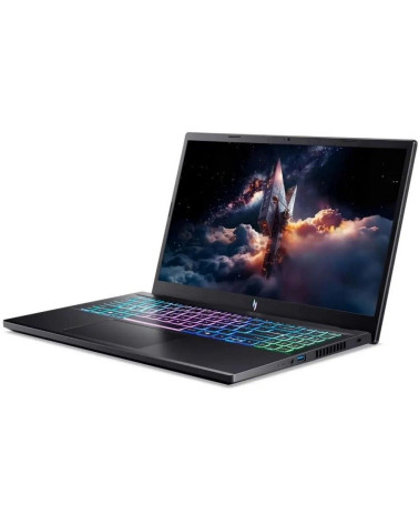 Ноутбук Acer Nitro V15 ANV15-A31 AMD Ryzen 7 170/16Gb (D5)/SSD512Gb/RTX5050 8Gb/15.6"/IPS/FHD/1920x1080/165Hz/NoOS/RJ-45/Black/2