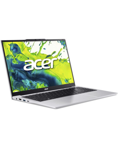 Ноутбук Acer Aspire Lite 15 AL15-72P-595Y Intel Core i5-13500H/16Gb (D5)/SSD512Gb/UMA/15.6"/IPS/FHD/1920x1080/60Hz/NoOS/Silver/1