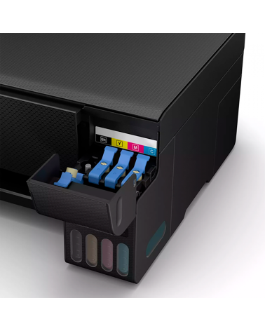 Epson L3210 A4, МФУ, струйное, цветное, 10стр/мин, 5760х1440dpi, СНПЧ/USB, (C11CJ68501)