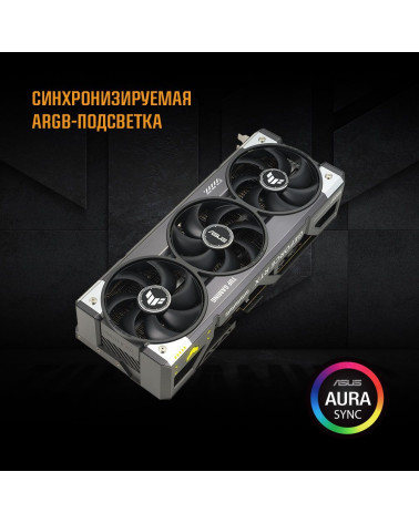 Видеокарта ASUS RTX5080 TUF GAMING OC 16GB GDDR7 256bit 3xDP 3xHDMI 3FAN RTL [TUF-RTX5080-O16G-GAMING]
