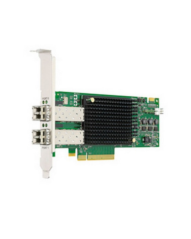Сетевой адаптер Emulex LPe32002-AP Gen 6 (32GFC), 2-port, 32Gb/s, PCIe Gen3 x8, LC MMF 100m, трансиверы установлены