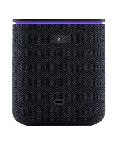 Умная колонка Яндекс Станция Миди с Алисой, с Zigbee, 24Вт, черный/black