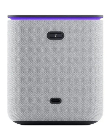 Умный динамик, колонка Яндекс Станция Миди с Алисой, с Zigbee, 24Вт, серый. (YNDX00054GRY)